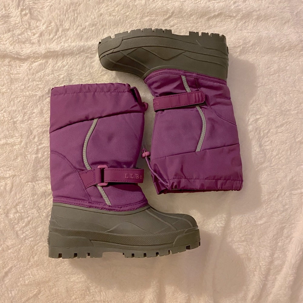 L.L.BEAN | NWOT Northwoods Snow Boots, Big Girl (4)